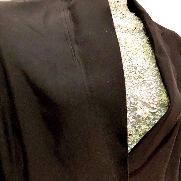 Athleta Interstellar Black Blazer, Size 0 - Picture 8 of 11